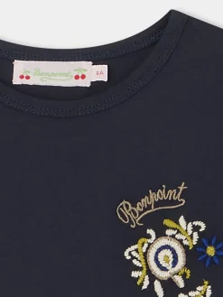 Bonpoint Tidjiane T-Shirt Navy |Child Tops