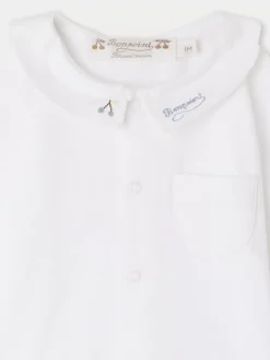 Bonpoint Tilouan Pajamas Sky |Newborn & Baby Onesies And Pajamas