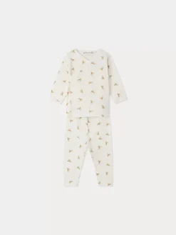 Bonpoint Timao Outfit Orange |Newborn & Baby Sets And Jumpsuits