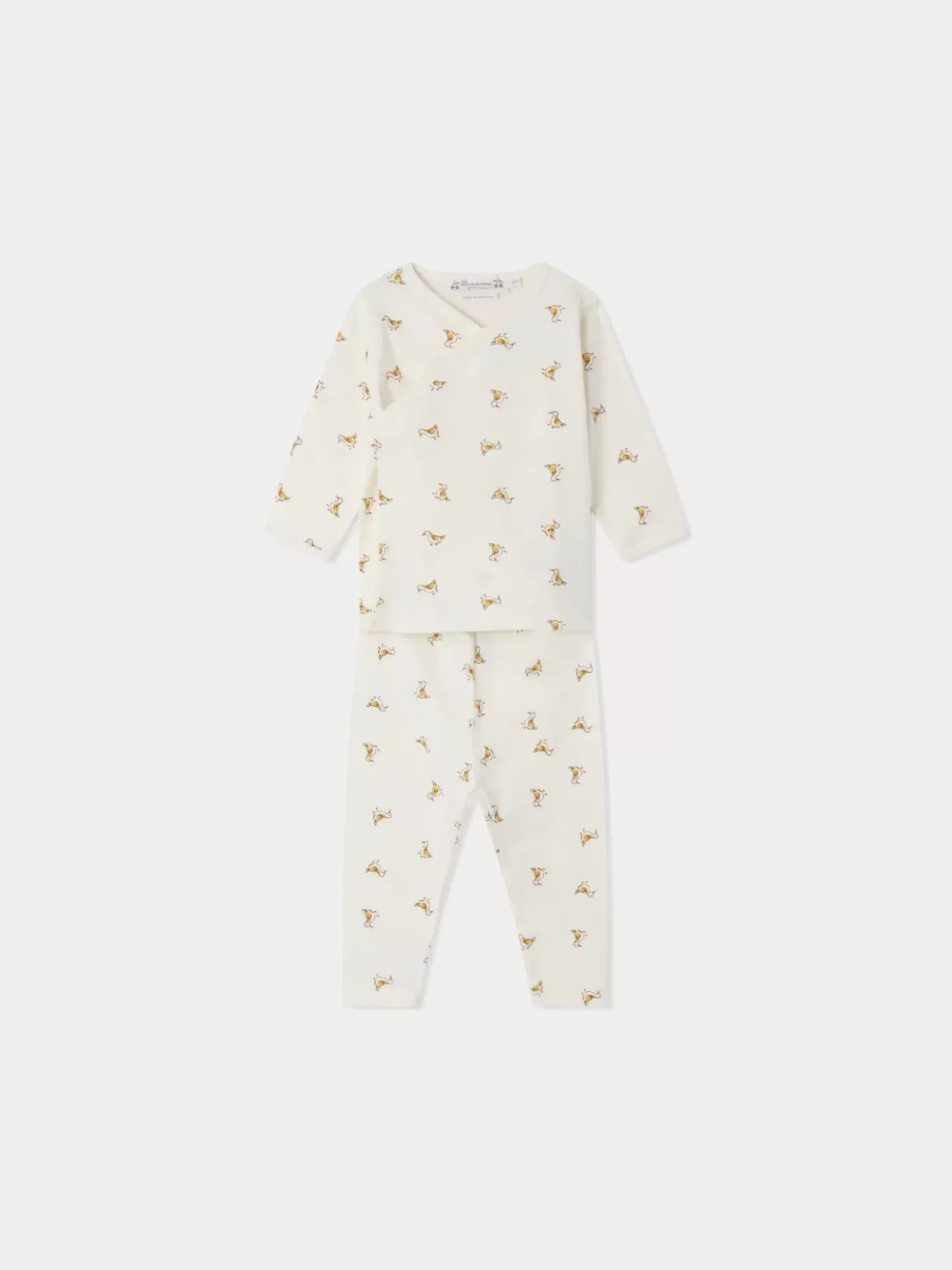 Bonpoint Timao Outfit Orange |Newborn & Baby Sets And Jumpsuits