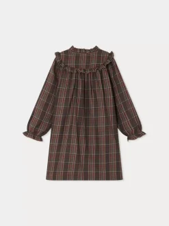 Bonpoint Tish Dress Grape |Child Dresses