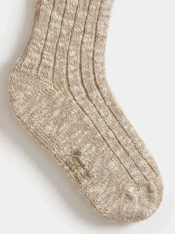 Bonpoint Tocks Socks Flecked Alabaster White |Child Socks And Underwear