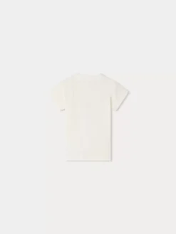 Bonpoint Tom T-Shirt Ecru |Newborn & Baby Tops