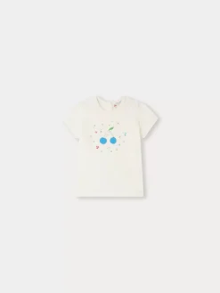 Bonpoint T-Shirt Cira Blanc Lait |Newborn & Baby Tops
