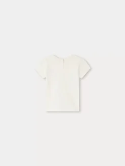 Bonpoint T-Shirt Cira Blanc Lait |Newborn & Baby Tops