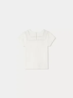Bonpoint T-Shirt Fina Blanc Lait |Child Tops