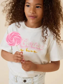 Bonpoint T-Shirt Thida Upb Ivoire |Child Tops