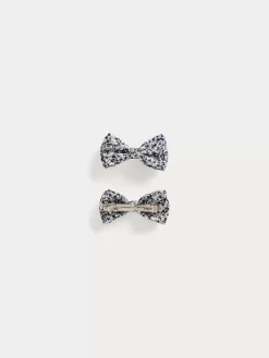 Bonpoint Tutu Hair Clip Navy |Child Accessories