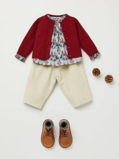 Bonpoint Tweety Pants Ivory |Newborn & Baby Bloomers, Shorts, And Pants